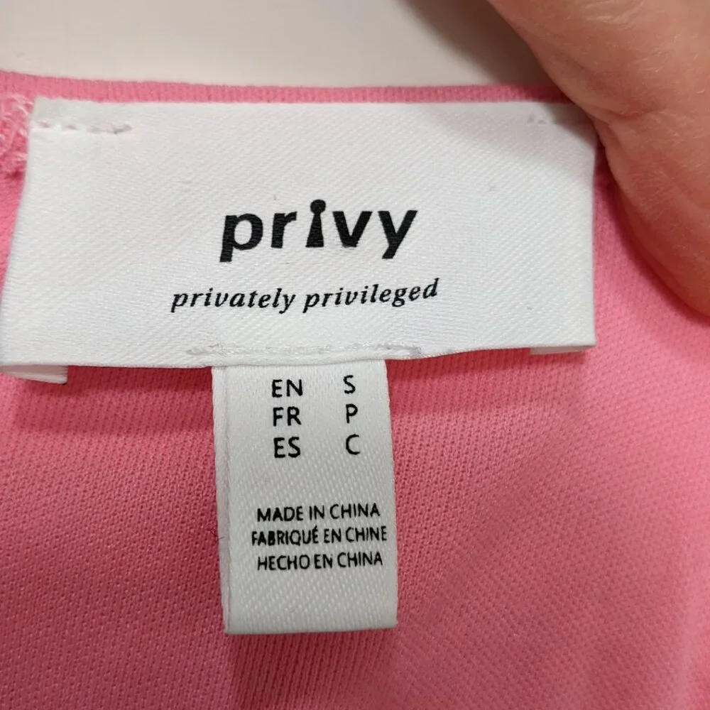 Noel Pearl Mesh Ruched Mini Dress - Pink - Picture 6 of 6